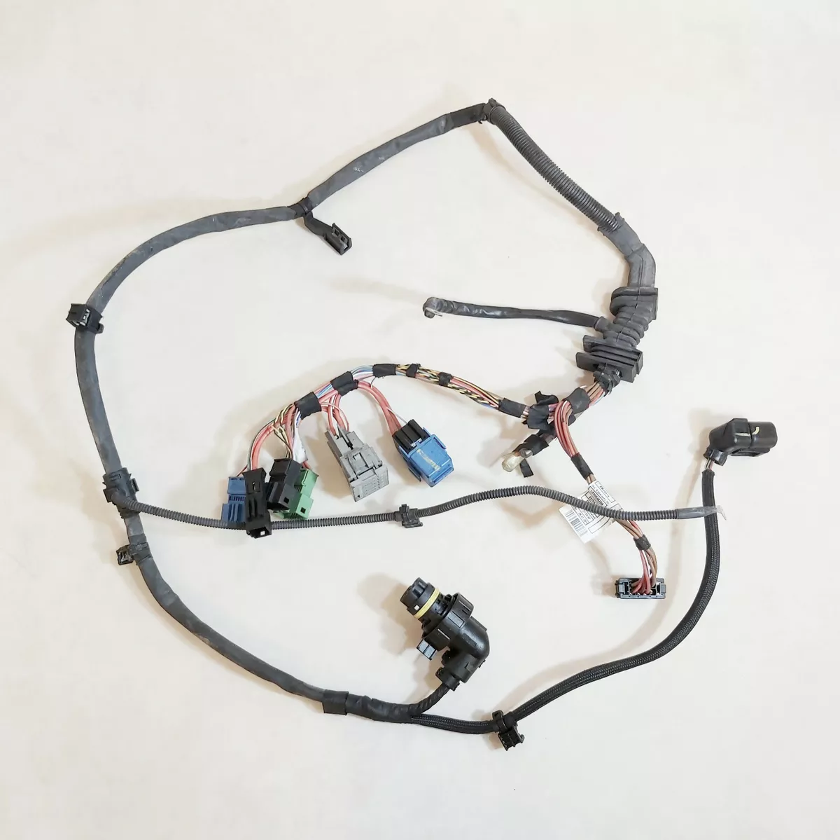 OEM BMW X5 E70 LCI X6 E71 30dX ENGINE WIRING HARNESS ENGINE MODULE