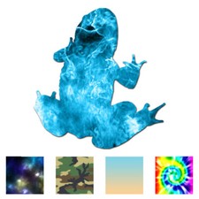 Frog Toad Amphibian - Vinyl Decal Sticker - Multiple Patterns Sizes - ebn2864