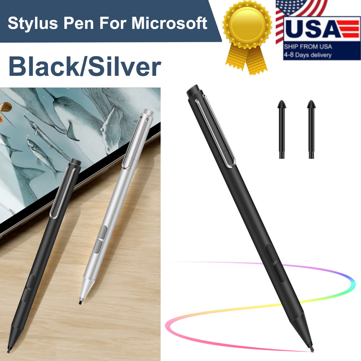 Stylus Pen For Microsoft Surface Studio 2 Pro /4/5/6/7/8 Go Stylus Pen For Microsoft Surface Studio 2 Pro /4/5/6/7/8 Go