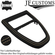 CREME NAHT LEDER SCHALTSACK UMGEBEN DECKEL F?R LAND ROVER FREELANDER 2 06-14