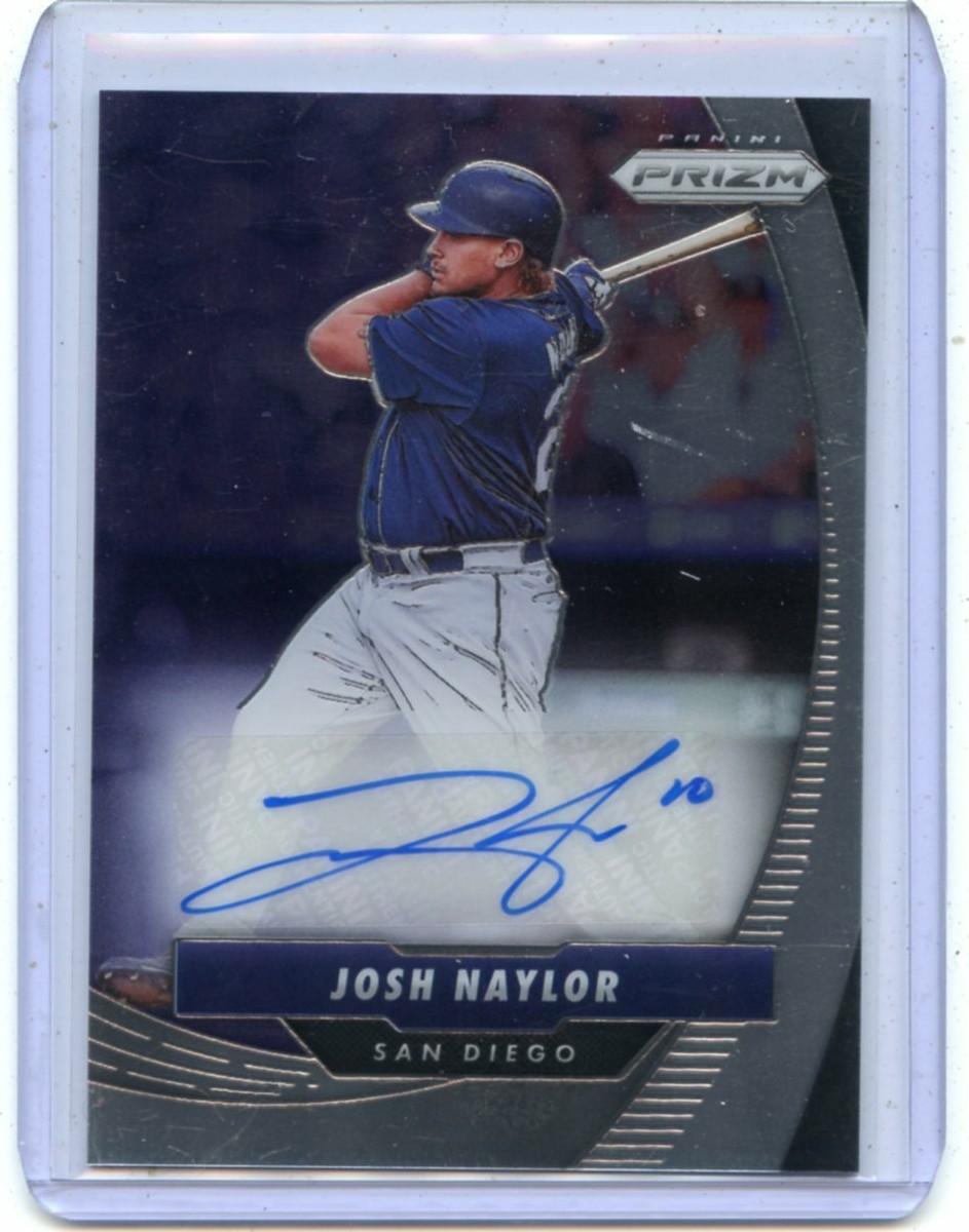 2020 PANINI PRIZM #GBG-JN JOSH NAYLOR AUTOGRAPH, SAN DIEGO PADRES