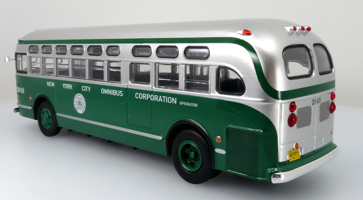 トランジット　TRANSIT 1〜46/56 GMTDH 3610 Transit Bus NYC Omni Bus Co-Jackie Gleason 1/43