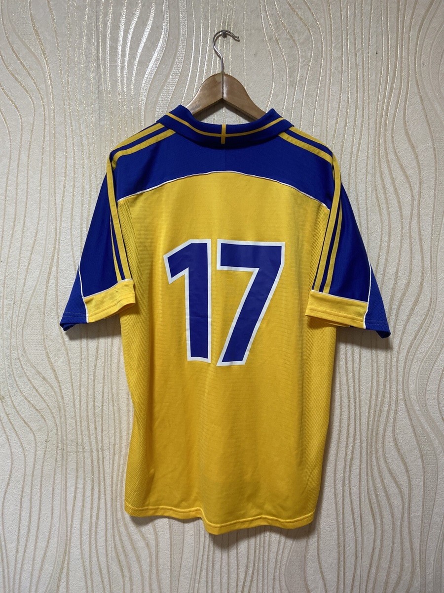 SWEDEN 2000 2002 HOME FOOTBALL SHIRT SOCCER JERSEY ADIDAS sz