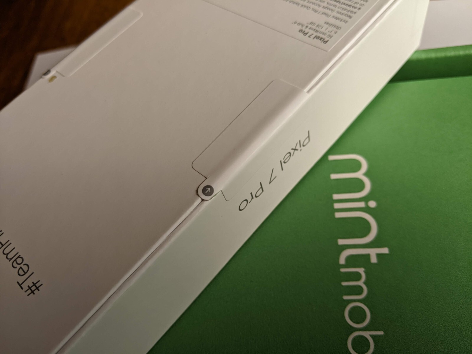 Mint Mobile Locked NEW Google Pixel 7 Pro 128GB Obsidian Black Sealed