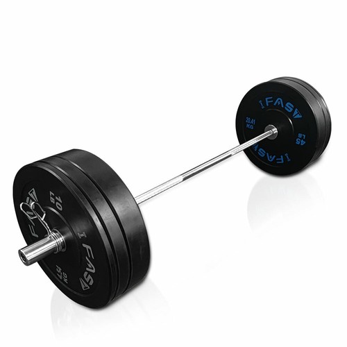 IFAST Olympic Weight Plates Set Rubber Bumper 2" Pair 10lb/25lb/35lb/45lb/55lb - Picture 9 of 67
