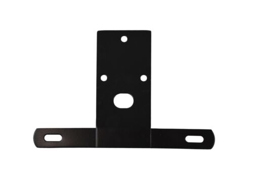 Kentrol Rear License Plate Bracket Black Stainless Steel for Jeep CJ7 1976-1986 - Picture 3 of 3