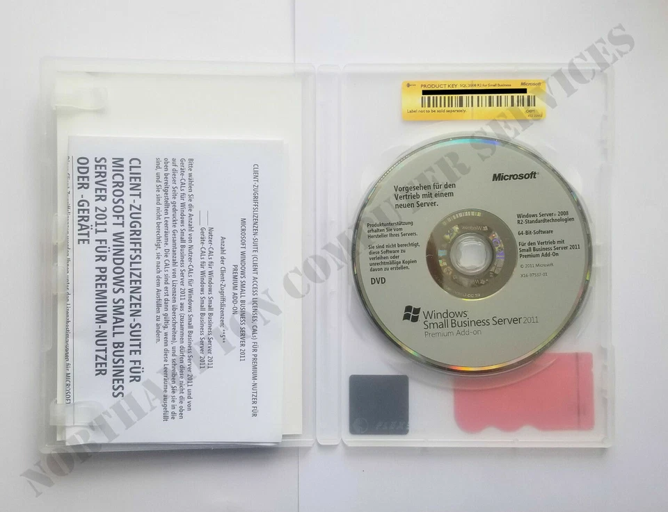 Windows Small Business Server Premium Add-on 2011 OEM 5 CALs 2XG-00155 incl VAT - Image 3 of 3