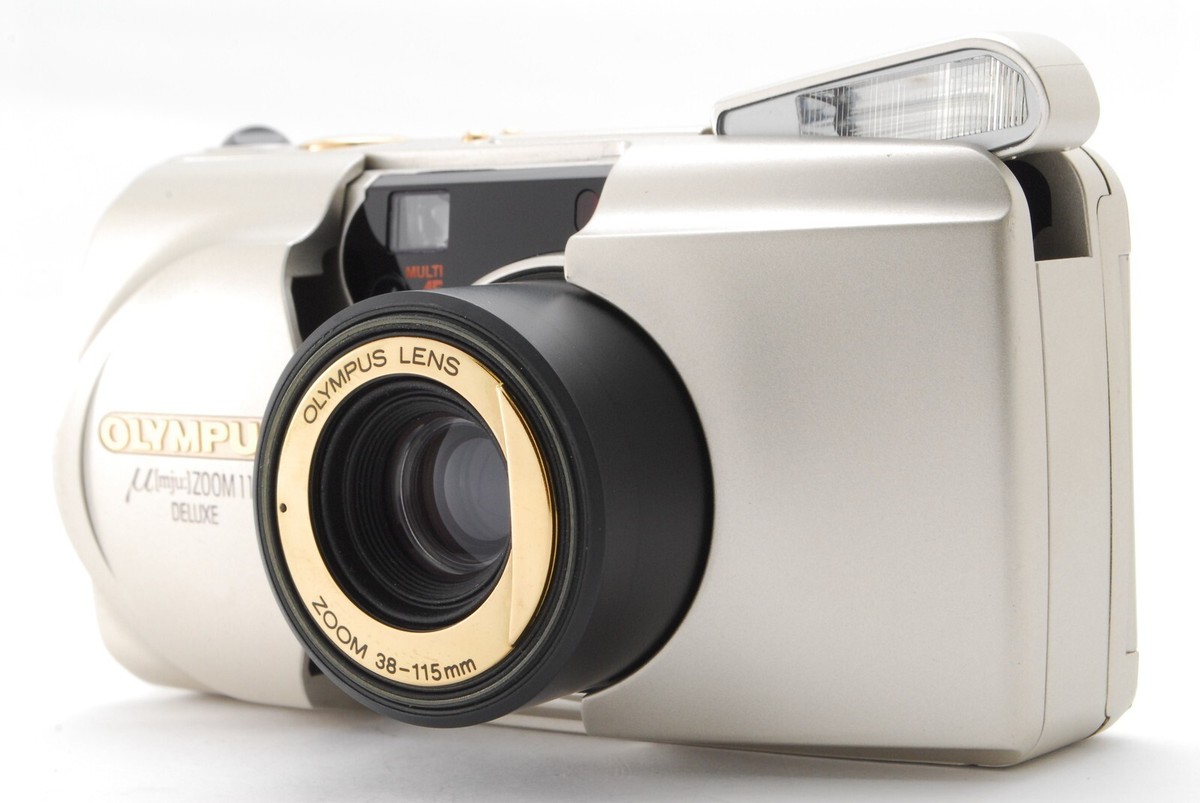 Near Mint]OLYMPUS μ mju ZOOM 115 DELUXE point＆shoot 35mm