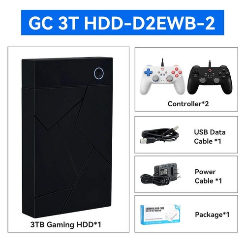 3TB Portable Gaming HDD LaunchBox/Retrobat/Playnite Retro Game Console with 1730 - Picture 24 of 46