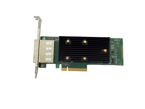Broadcom 9400-16e 16 Port SAS-3 12Gbps PCIe 3.1 x8 Tri-Mode HBA High Profile - Picture 4 of 8