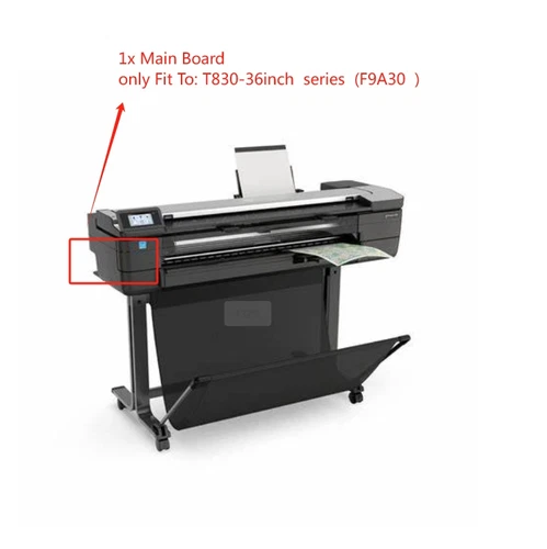 Scheda formattatrice Refur HP DesignJet T830 36 pollici F9A28-67020 scheda madre + scheda di backup - Foto 3 di 4