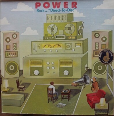 Power Rock ... Direct To Disk Direct-Disk Vinyl LP