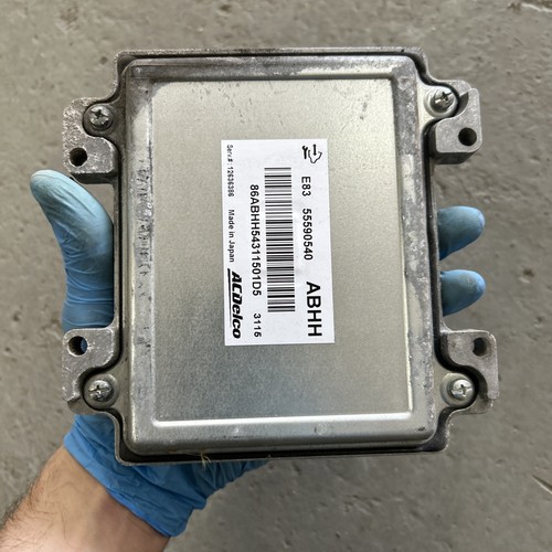 2013 VAUXHALL CORSA D 1.2 PETROL ECU ENGINE CONTROL UNIT 55590540 - Picture 4 of 5