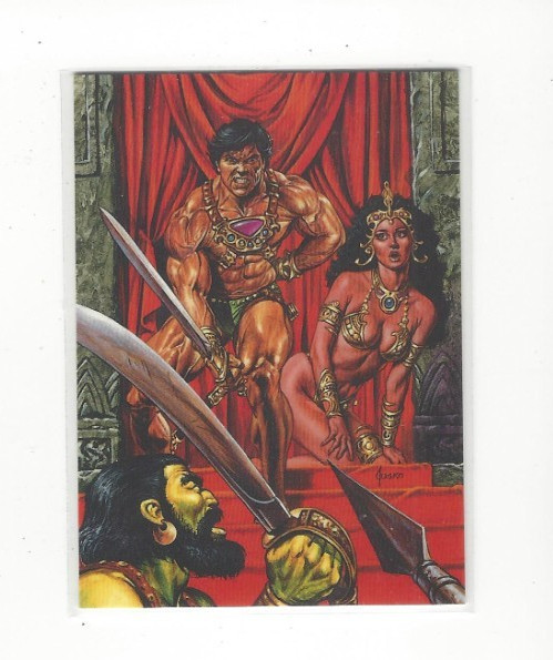 1995 FPG JOE JUSKO'S EDGAR RICE BURROUGHS COLLECTION SERIES SINGLES #'S 61-120