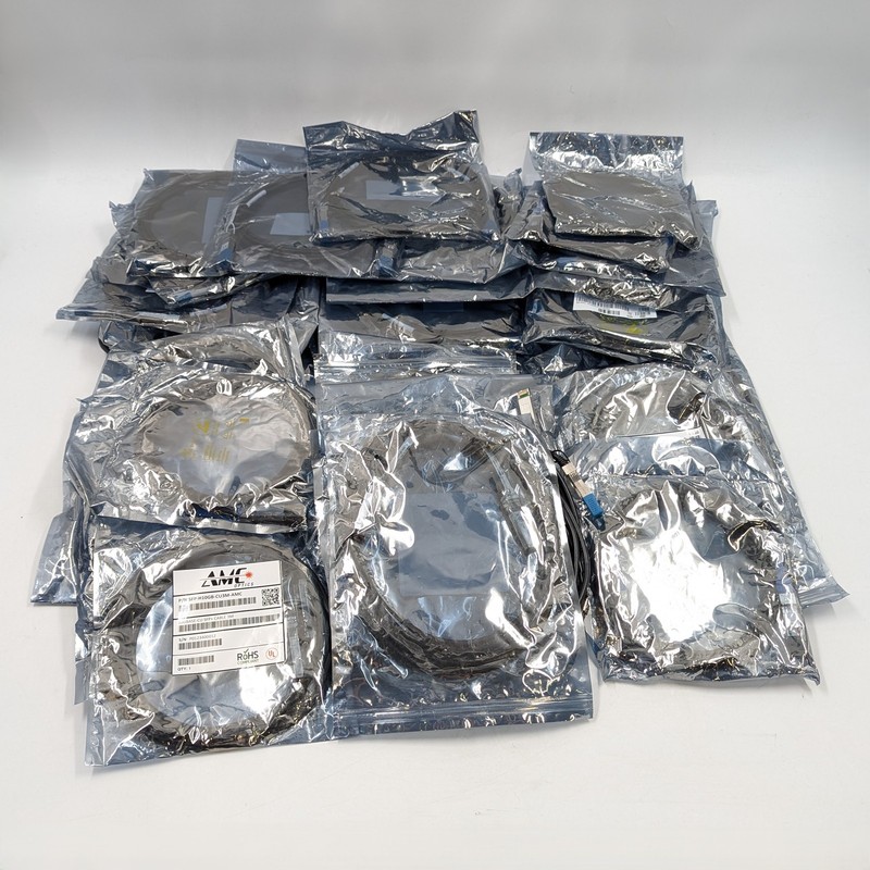 Assorted Transceiver Cables Mixed SFP Size & Lengths | Lot of 41
