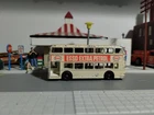 Vintage Matchbox Lesney No. 74 TAN Daimler Bus ESSO Extra Petrol Made In England