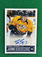2013-14 Score - Signatures Gabriel Bourque #SS-GB -Nashville Predators