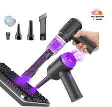 Aspiradora para ordenador y soplador de aire comprimido para la limpieza de tec.