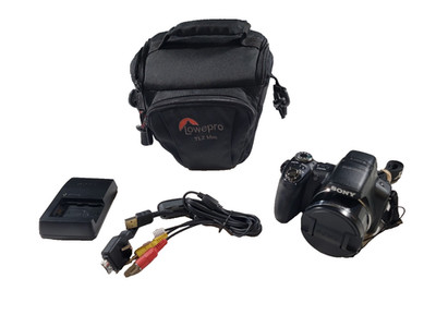 Sony Cyber-shot DSC-HX1 9.1MP Digital Camera with 20x Optical Zoom, Bundle