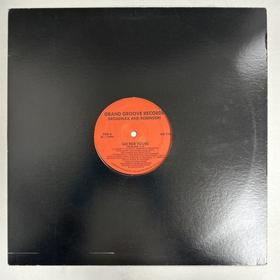 BROADNAX AND ROBINSON- Go For Yours Vinyl 12'' NM