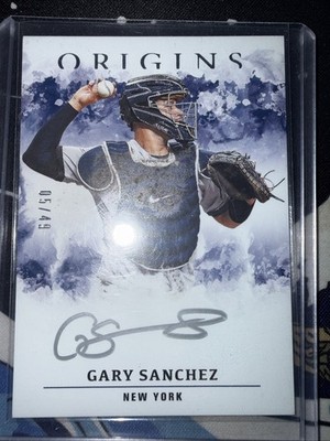 2021 Panini Chronicles - Origins Autographs Gary Sanchez #OASI-GZ /49 (AU)