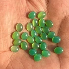 Chrysoprase Chalcedony Oval 4x6 mm to 15x20 mm Cabochon Loose Gemstone Lot