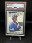 KEN GRIFFEY JR. 1989 Fleer #548 PSA 9 Mint Rookie RC Seattle Mariners