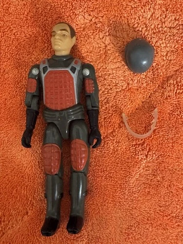 1982 Vintage Hasbro Gijoe HAL Operator Grand Slam Straight Arm Figure Complete