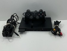 Sony PlayStation 2 PS2 Slim with Controller, Cables  Memory Card Tested 