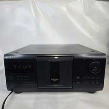 Sony CDP-CX210 Mega Storage 200 CD Compact Disc Player No Remote Tested Working