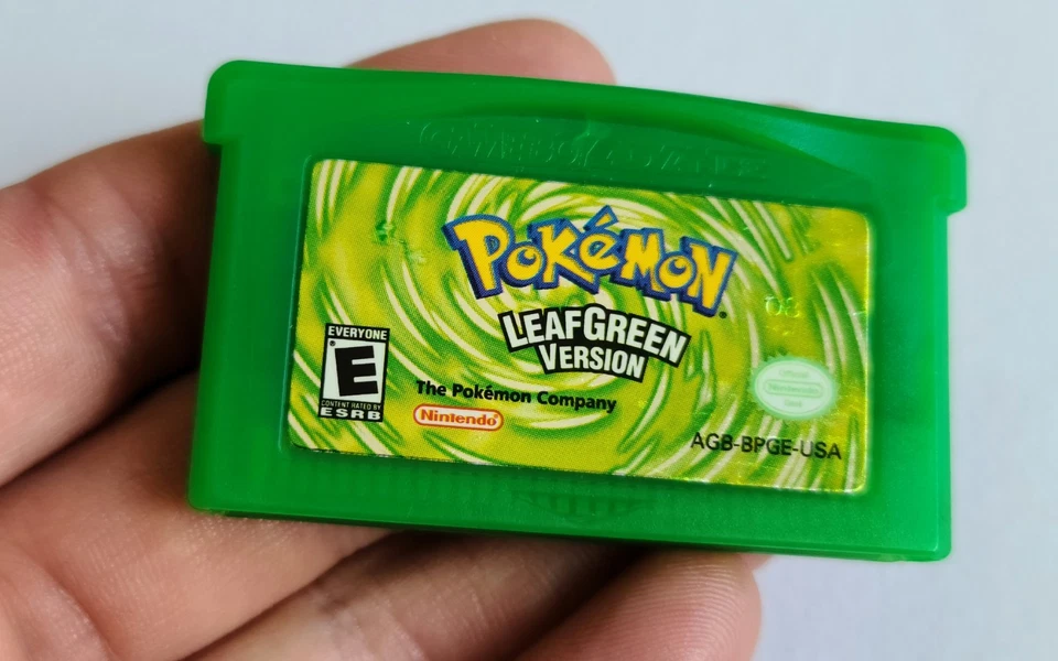 Pokemon Leaf Green NTSC USA Nintendo Game Boy Advance Genuine NDS GBA - Image 4 of 4