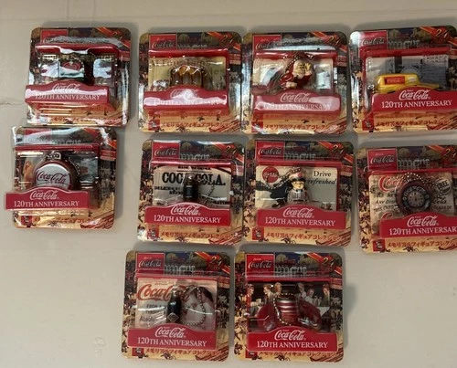 Japan - Vintage Coca-Cola 120th Anniversary Memorial Figures 10 Of 24  2006