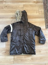GOLDEN FLEECE Spiewak Jacket Flight Coyote Vintage Parka Jacket USA 42 Brown 60s