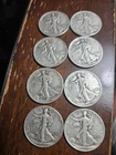 8 1943 walking liberty half dollar coin