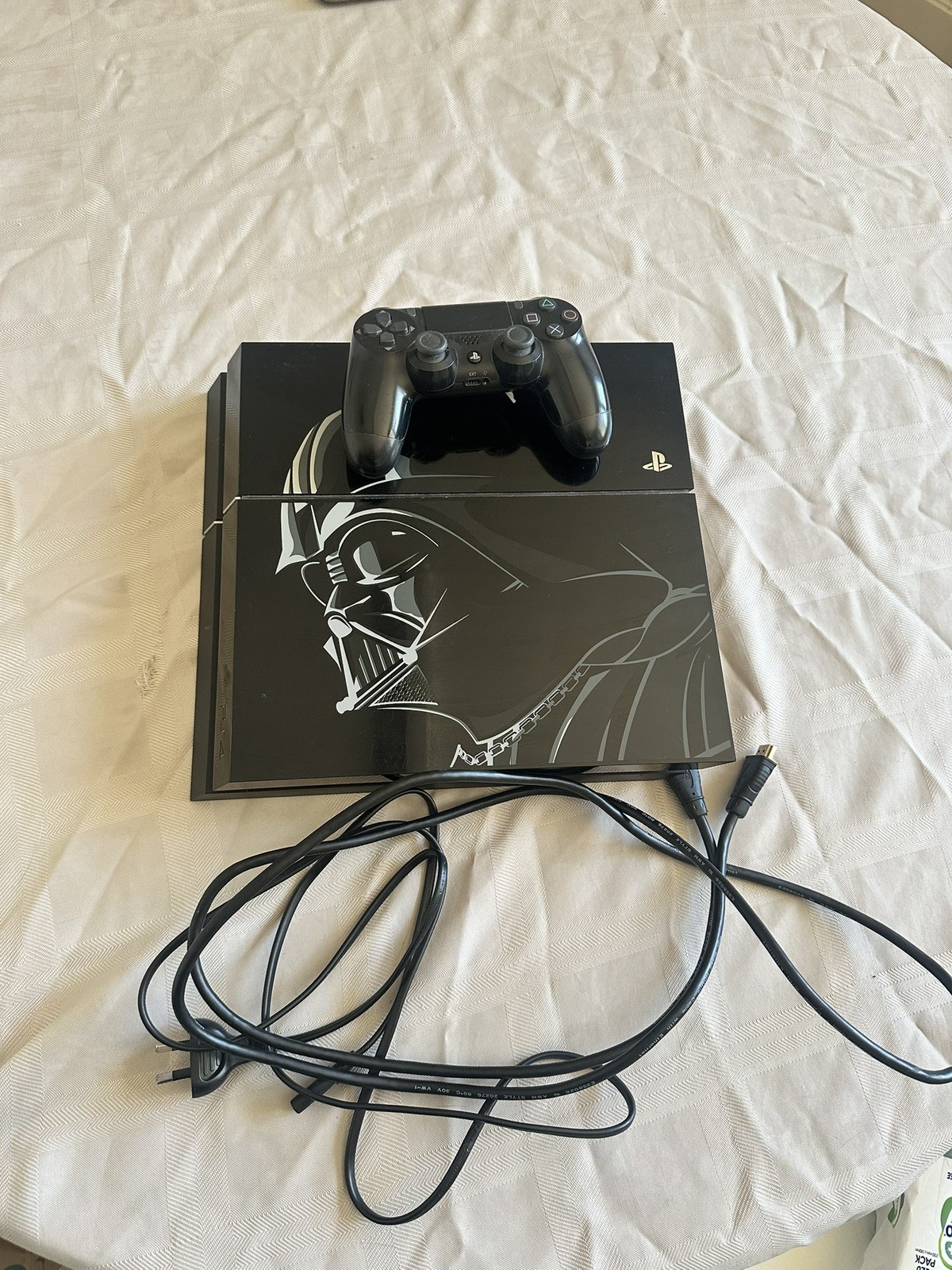 Sony PlayStation 4 Star Wars Darth Vader Limited Edition 1TB With Controller