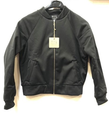 Joy Fit Crew Damen Jacket Bomberjacke, Jump_105_02 Schwarz S