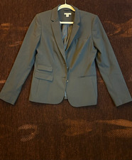 Gap Women s Black Button Lined Blazer Size 10