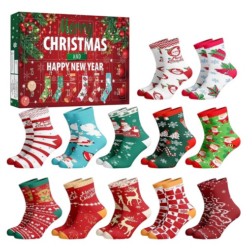 DecorationChristmas Advent Calendar 2025-24 Days Christmas Countdown Calendar - Picture 2 of 7