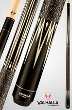 Viking Valhalla VA301 Pool Cue–Black&Cream 58" 2PC Billiard Stick NEW w/Warranty