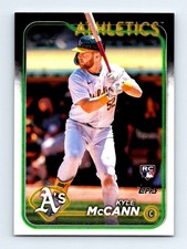#US37 2024 Topps Update } Kyle McCann RC Athletics
