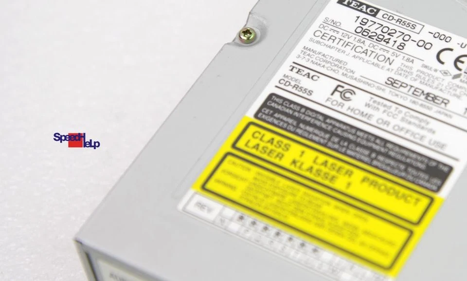 Best Teac CD-R55S CD-RW Burner Recorder Drive SCSI 50-PIN 12x/4x/2x - Image 2 of 4