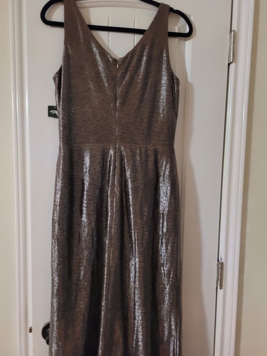 Ralph Lauren Kleid Silber Schimmer 8 Neu - Bild 7 von 10