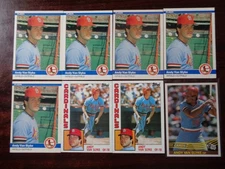 HUGE Assorted Premium Andy Van Slyke ALL ROOKIE CARD Lot of 8-PIRATES