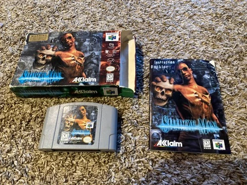 Shadow Man (Nintendo 64 | N64) CIB with box, manual and plastic protector sleeve