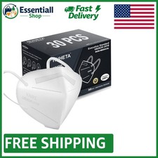 KN95 Face Masks 30 Pack - Individually Wrapped 5-Ply Protection Against PM2.5