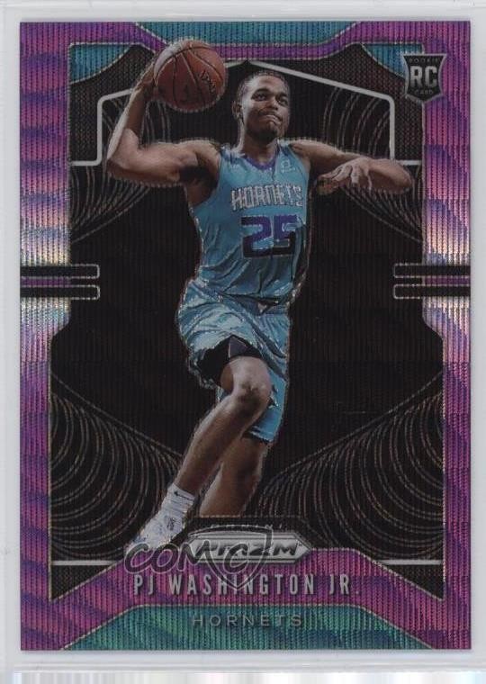 2019-20 Panini Prizm Rookie Purple Wave Prizm PJ Washington Jr #258 18da