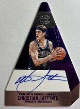 2013-14 Panini Preferred: Panini's Choice Christian Laettner #6 Purple 8/10 Auto