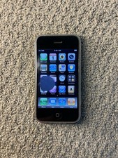 Apple iPhone 1 2G A1203 16GB Silver Smartphone AT T