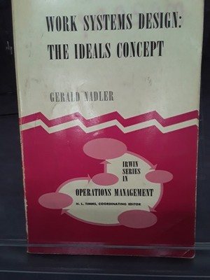 Work Systems Design:  The Ideals Concept Nadler Irwin Inc TPB A 260410