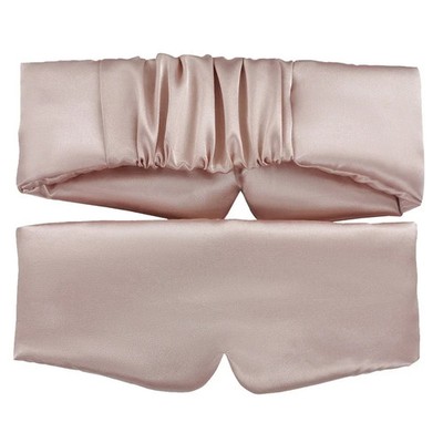 Enlarged Eye Patch Women Men Silk Satin Sleep Mask Comfortable Sleeping Eye Mask